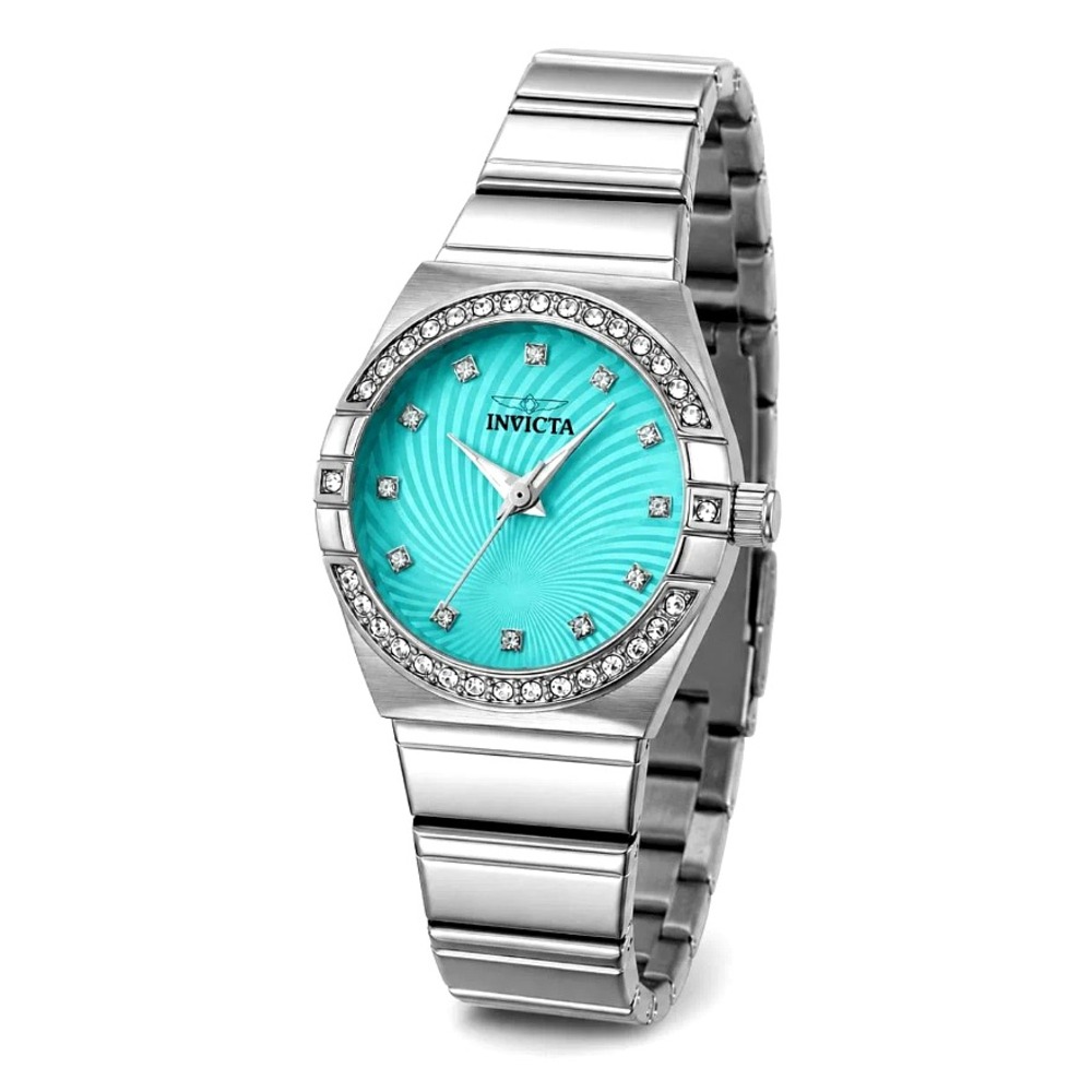 Invicta 70263 Women's Turquoise Dial Watch 27.8mm
